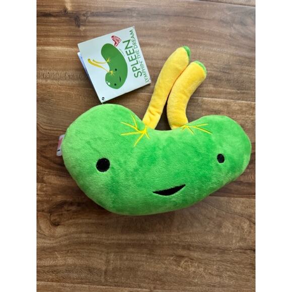 I Heart Guts Plush Spleen Lymphin' the Dream Organ Stuffed Pillow Toy 9.5"- NWT - Picture 3 of 3
